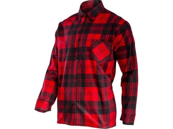 Lahti Pro FLANELLSKJORTE RØD, 170G/M2, &quot;S&quot;, CE, LAHTI
