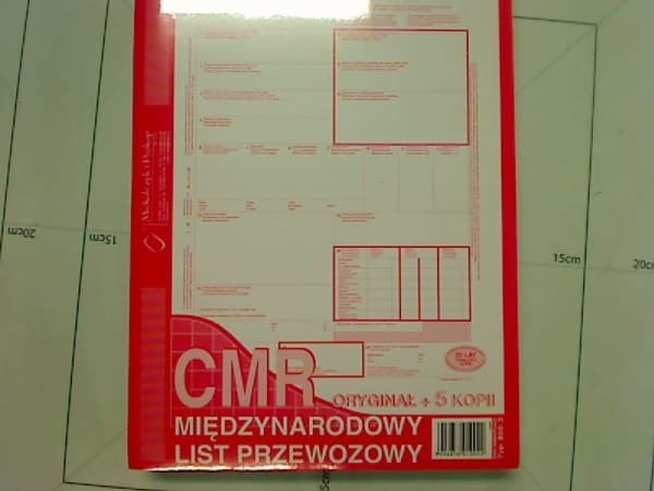 Michalczyk & Prokop CMR INTERNATIONAL CONSIGNMENT BILL (800-3N)