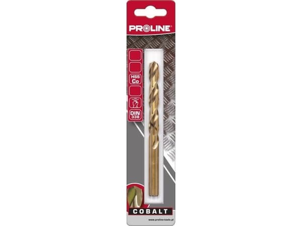Metal drill bit Proline METAL DRILL HSS-CO DIN338 GRIND 2.0MM PCS 5 BLIST PROLINE