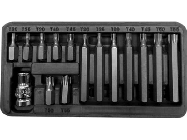 Pro-Line bits 3/8" Torx T20-T55 15 st (10745)