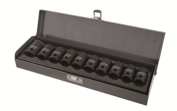 Pro-Line 6-punkts slagsokler 1/2" 10-22mm 10 stk. (18490)