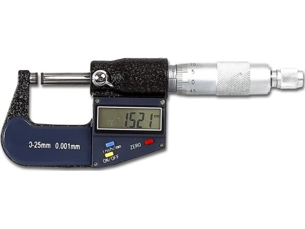 Proline Elektroninis mikrometras 0-25mm, tikslumas 0,001 mm, ce, prolinas