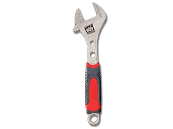 Pro-Line svensk justerbar skiftenøkkel 250 mm gummihåndtak (29321)