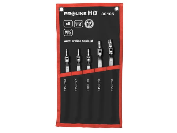 Pro-Line torxnycklar T15-T60 5st (36105)