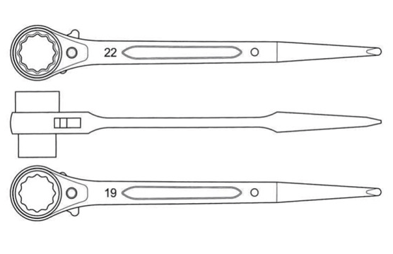 Proline Pro-Line telineavain räikällä 19 x 22 mm (36722)