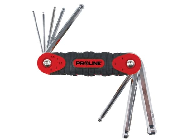 Pro-Line insexnycklar 1,5-8mm med kulände 8st (48378)