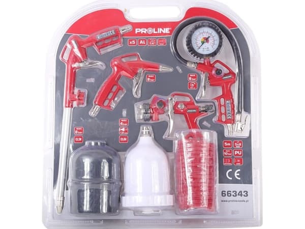 Pro-Line SETT MED LUFTGEVÅNER MED SLANGE 5 STK, PROLINE, CE