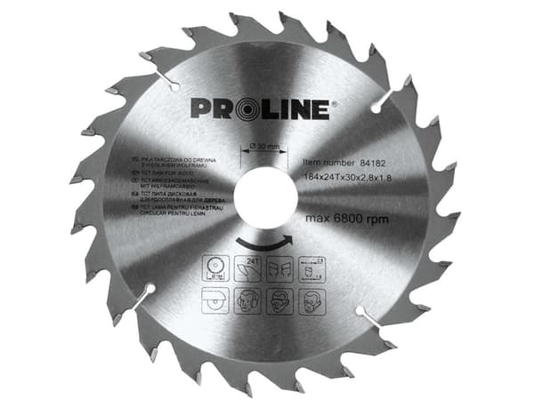 Pro-Line Wood sirkelsag 450x30mm 100 tenner. - 84459