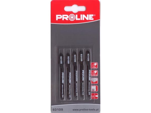 Proline sticksågblad 5 st 75mm 12TPI typ T - 93109
