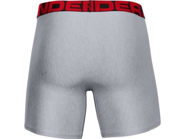 Under Armour Under Armour Charged Tech 6in 2 Pack 1363619-011 S Szare