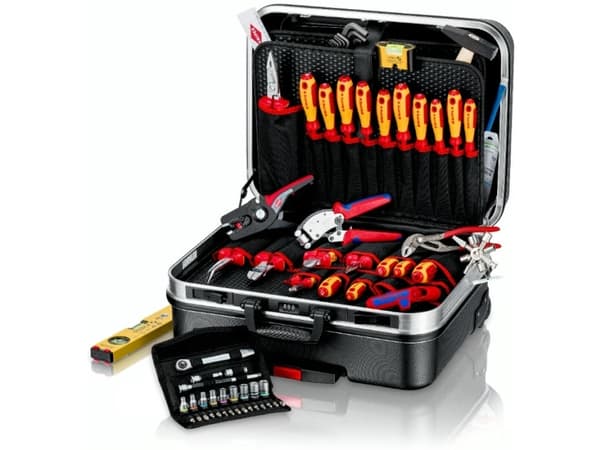 Knipex 00 21 06 00 21 06 Sähköasentaja, käsityöläinen Työkalulaatikko, varusteineen (L x S x K) 515 x 430 x 280 mm