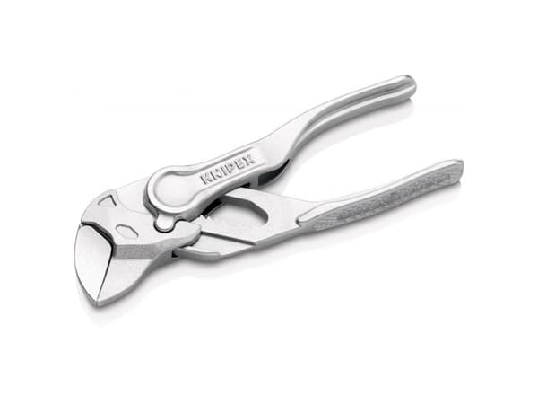 Knipex Pihdit/ruuvimeisseli 100mm - Pihdit ja ruuvimeisseli samassa työkalussa, sileät leuat - 86 04 100