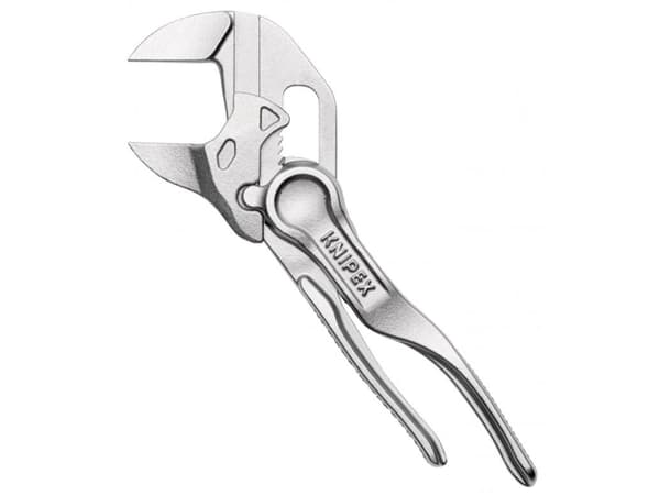 Knipex Pihdit/ruuvimeisseli 100mm - Pihdit ja ruuvimeisseli samassa työkalussa, sileät leuat - 86 04 100