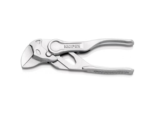 Knipex Pihdit/ruuvimeisseli 100mm - Pihdit ja ruuvimeisseli samassa työkalussa, sileät leuat - 86 04 100