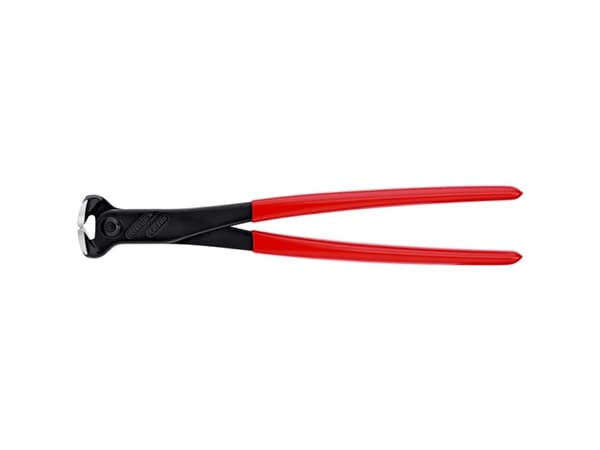 Knipex 68 01 280, Endekuttende tang, 4,5 mm, 3,3 cm, Stål, Plast, Rød
