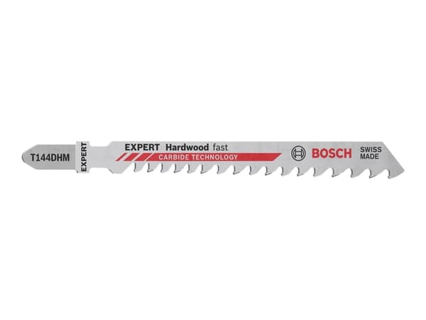 Bosch Expert Hardwood fast T 144 DHM - Sagblad - for løvtre, wood-plastic composites - 3 deler - lengde: 100 mm