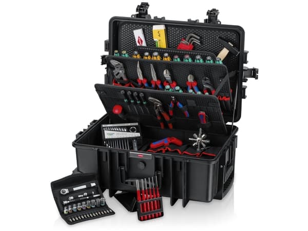 KNIPEX Mechanic - Verktøyssett - 90 deler - inn boks