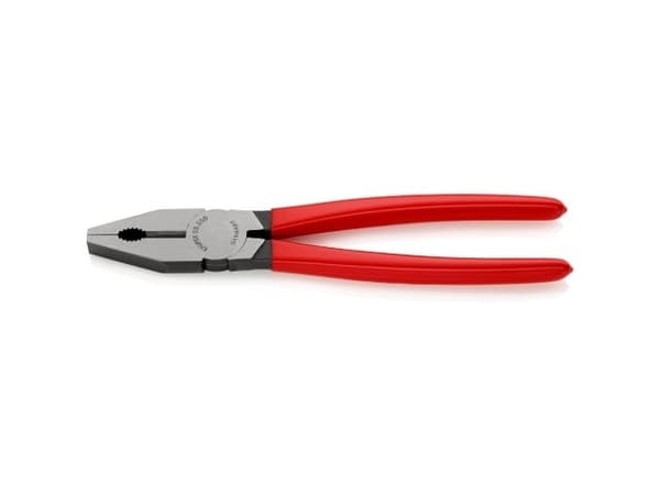 Knipex 03 01 250, Kombinasjonstang, 1,5 cm, Plast, Stål, Plast, Stål, Rød, 250 mm