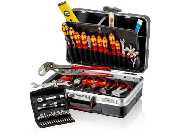 Knipex 00 21 21 HK S, Sort, Metallisk, Rød, Gult, 480 mm, 380 mm, 200 mm, 10,4 kg, 460 x 310 x 190 mm