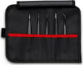 Miniatyrbilde 4 av 5: Knipex 92 00 01 ESD, Rustfritt stål, Sort, Flat, Spiss, Bøyd, Rett, 182 g, 5 stykker