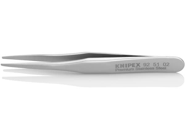 Knipex 92 51 02, Rustfrit stål, Rustfrit stål, Flad, Lige, 6 g, 8 mm