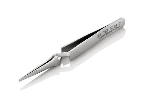 Knipex 92 91 01, Rostfritt stål, Rostfritt stål, Platt, Rak, 13 g, 10 mm