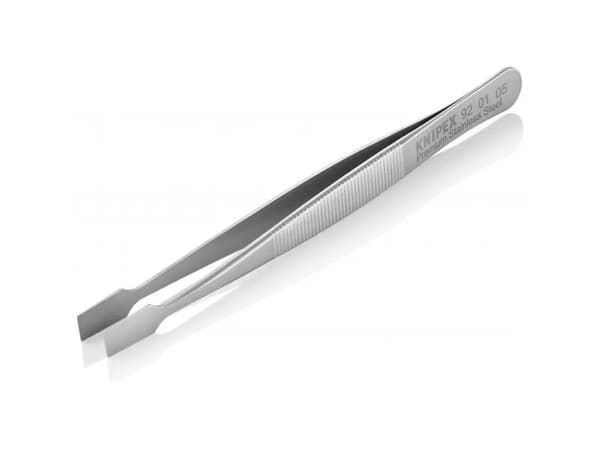 Knipex 92 01 05, Rostfritt stål, Rostfritt stål, Platt, Rak, 16 g, 10 mm