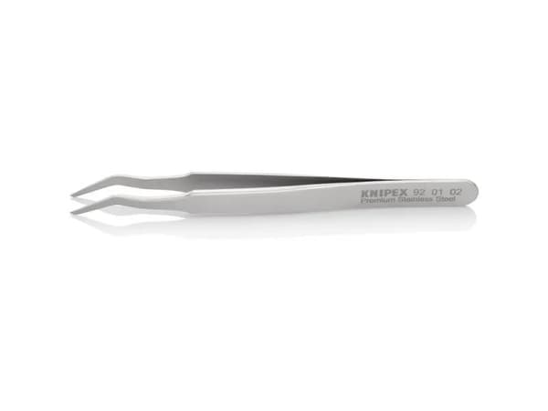 Knipex 92 01 02, Rustfrit stål, Rustfrit stål, Flad, Kurvet, 15 g, 10 mm