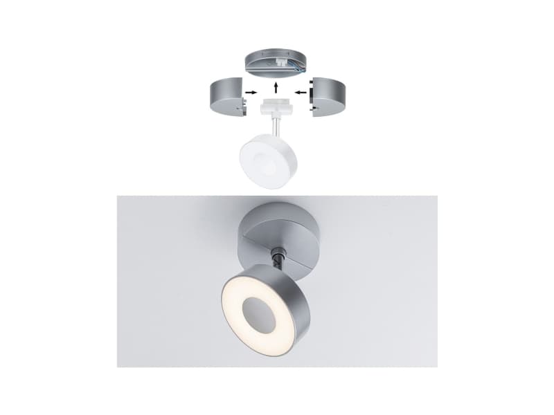 Paulmann Base, Skena för spotlight, Krom