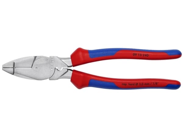 Knipex 09 15 240 Sähköasentajan yhdistelmäkahva 240 mm DIN ISO 5746