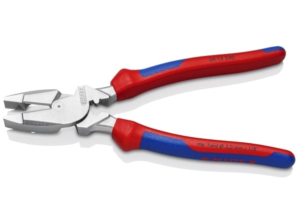 Knipex 09 15 240 Sähköasentajan yhdistelmäkahva 240 mm DIN ISO 5746