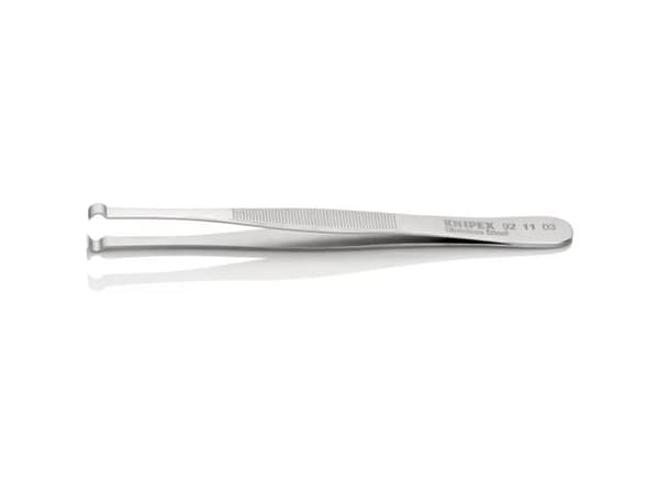 Knipex 92 11 03, Rustfritt stål, Rustfritt stål, Flat, Bøyd, 15 g, 10 mm