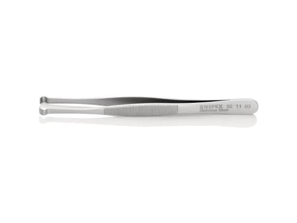 Knipex 92 11 03, Rustfritt stål, Rustfritt stål, Flat, Bøyd, 15 g, 10 mm