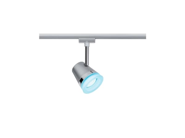 Paulmann 955.25, Skena för spotlight, GU10, 1 lampor, LED, 20 W, 6500 K