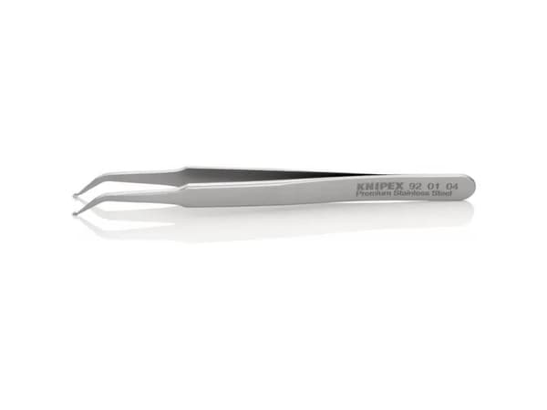 Knipex 92 01 04, Rustfrit stål, Rustfrit stål, Flad, Kurvet, 15 g, 10 mm