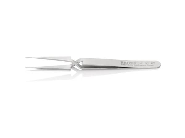 Knipex 92 91 02, Rustfritt stål, Rustfritt stål, Spiss, Rett, 12 g, 10 mm