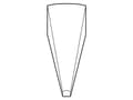 Miniatyrbilde 1 av 5: Knipex 92 91 02, Rustfritt stål, Rustfritt stål, Spiss, Rett, 12 g, 10 mm