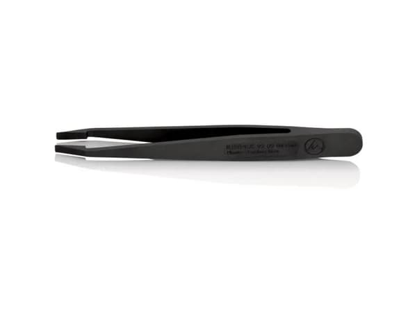 Knipex 92 09 04 ESD, Svart, Platt, Böjt, 4,5 g, 11,5 mm, 115 mm
