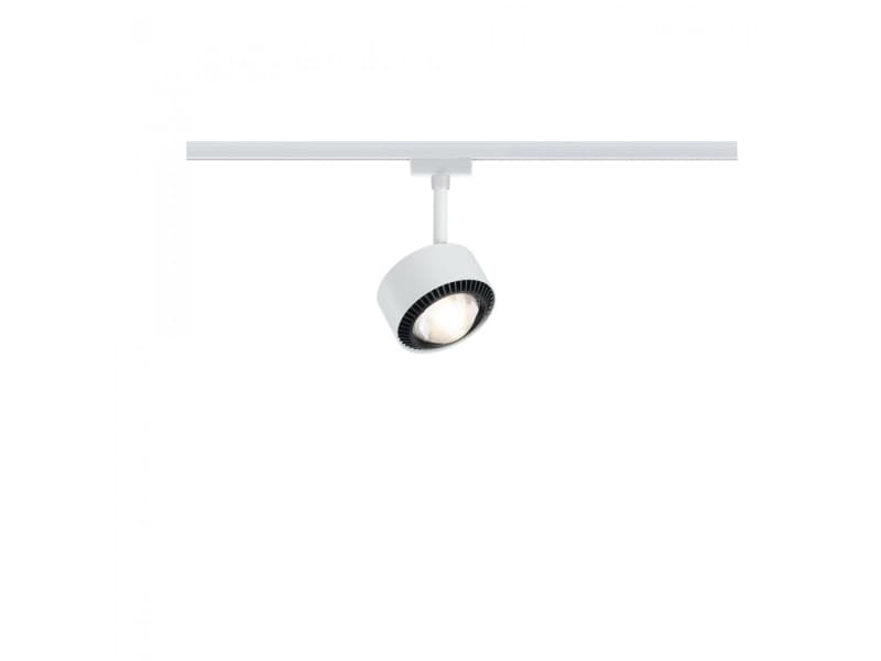 Paulmann Aldan, Skena för spotlight, LED, 8 W, 2700 K, 370 LM, Svart, Vit