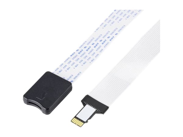 TRU COMPONENTS Kaapelisarja Raspberry Pi, Banana Pi, Asus, Rock Pi [1x MicroSD-liitin - 1x MicroSD-korttipaikka] 0,5 m
