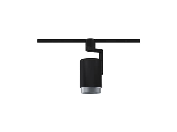 Paulmann 969.85, Skena för spotlight, E27, 50 W, Svart