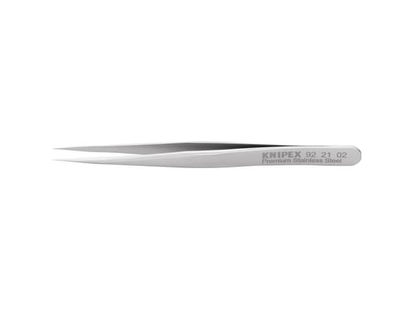 Knipex 92 21 02, Rostfritt stål, Spetsig, Rak, 12 g, 11 mm, 110 mm