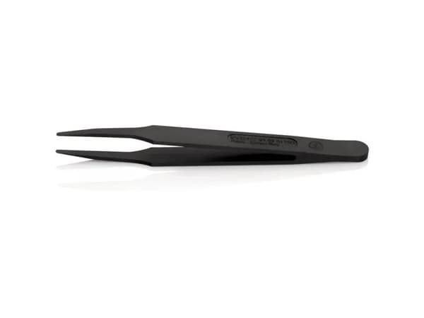 Knipex 92 09 01 ESD, Svart, Spetsig, Rak, 4 g, 9,5 mm, 115 mm