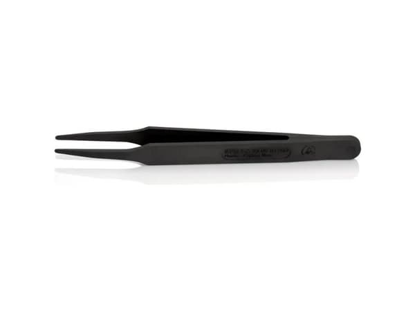 Knipex 92 09 01 ESD, Svart, Spetsig, Rak, 4 g, 9,5 mm, 115 mm