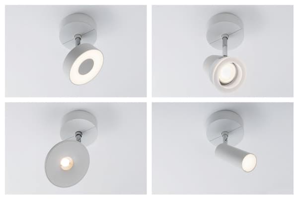 Paulmann Base, Skena för spotlight, LED, Vit