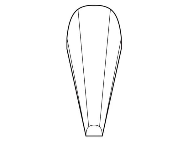 Knipex 92 21 02 ESD, Rostfritt stål, Svart, Platt, Rak, 18 g, 12 mm