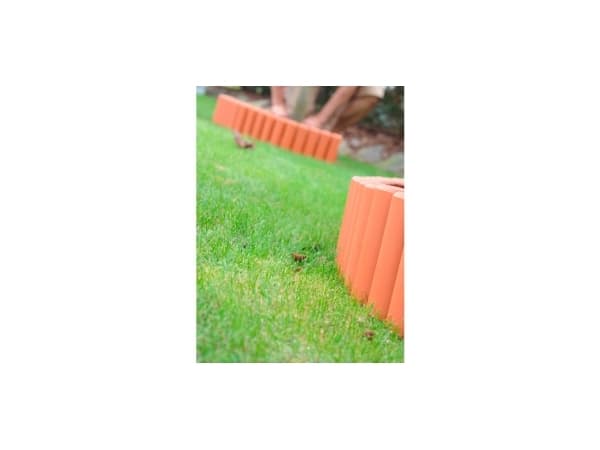 Prosperplast IPAL5, Puutarhan reunustusnauha, Muovi, Ruskea, 240 mm, 2,7 m, Laatikko