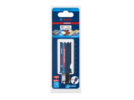 Bosch Expert Tough Material - Hole saw - for plast, murstein, soft tile, stainless steel sheets, wood with metal - 25 mm