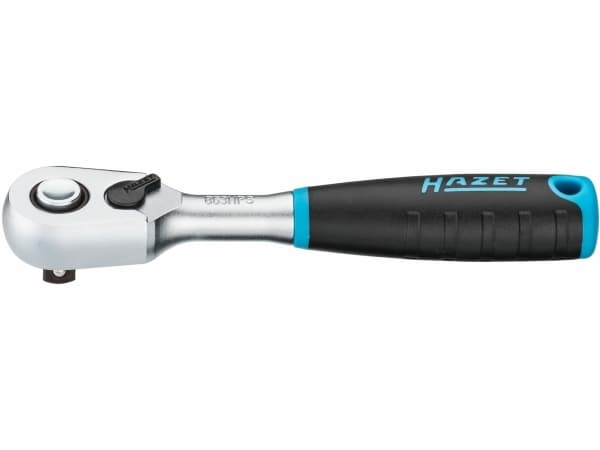 HAZET 863HPS, Krom, Svart, Blå, Krom, Svart, Blå, 1/4", 6.3 mm, Tyskland