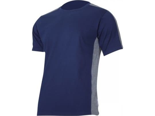Lahti Pro T-skjorte 180G/M2, marineblå og grå M (L4022902)